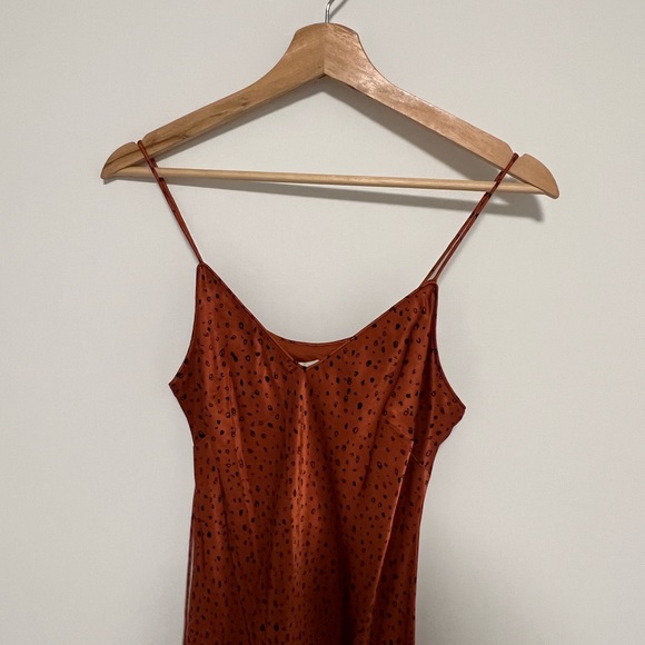 Whistles Sketch Dot Slip Dress - Picture 7 of 7